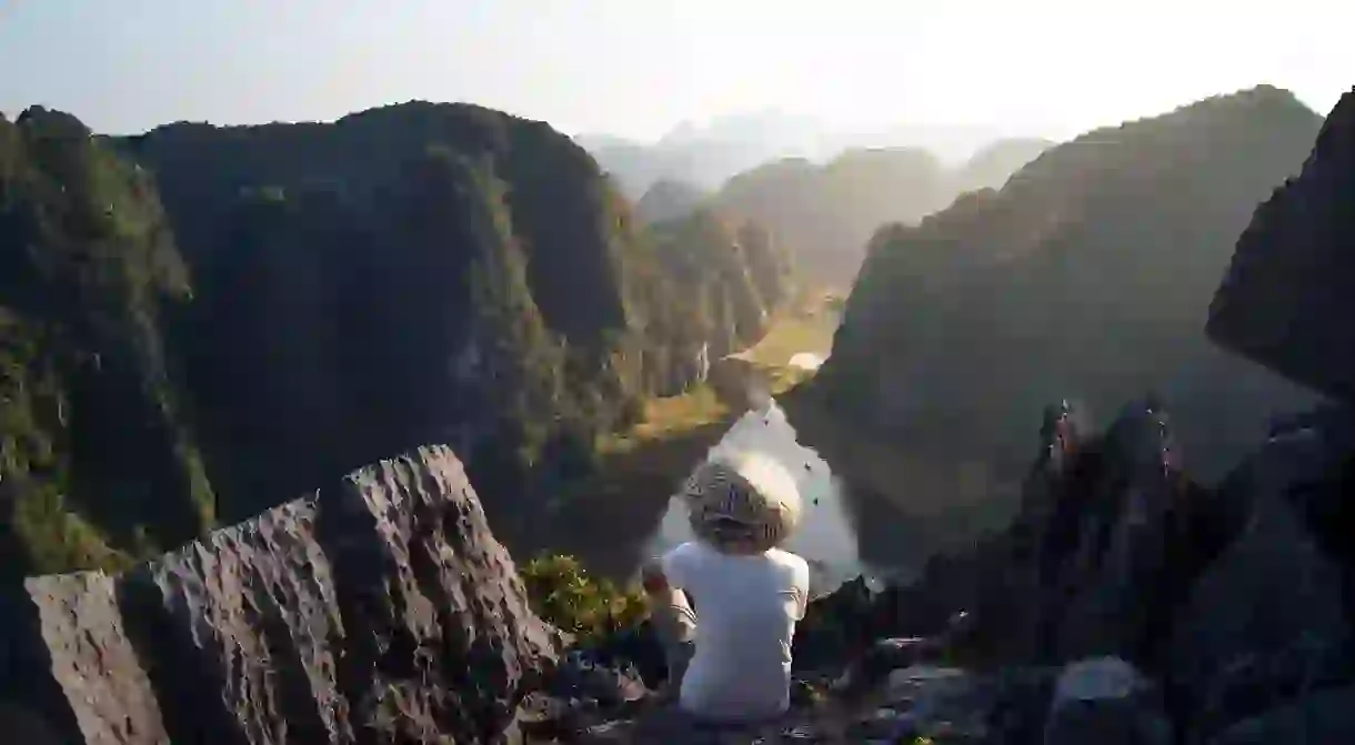 Sunset at the Mua Caves in Tam Coc is an unforgettable site