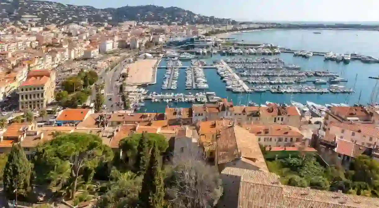 Cannes is a glitzy destination along the Côte dAzur in France