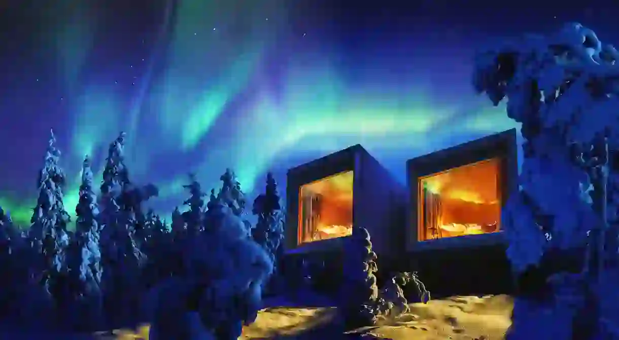 Arctic TreeHouse Hotel offers a luxurious yet immersive place to stay