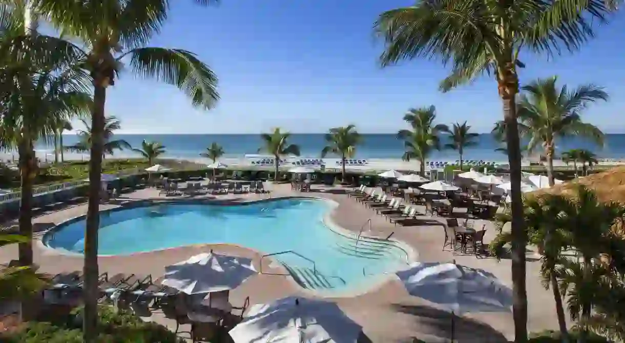 Lido Beach Resort is one of the perfect beachside retreats for an easygoing vacation in Sarasota