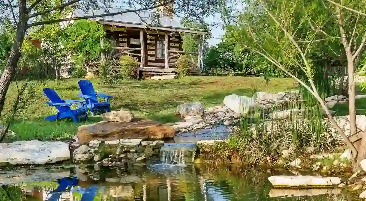 A stay in one of the alpine-inspired log cabins at Barons CreekSide is perfect for a romantic getaway