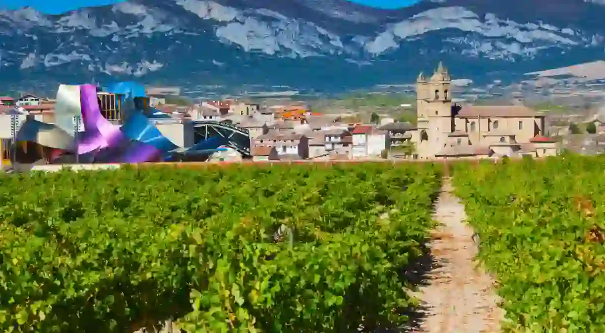 In addition to vineyards, La Rioja is home to some spectacular architecture, such as the Frank Gehry-designed Hotel Marqués de Riscal