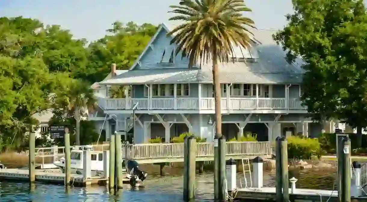 The historic Cumberland Island waterfront is only a 45-minute ferry ride from St Marys