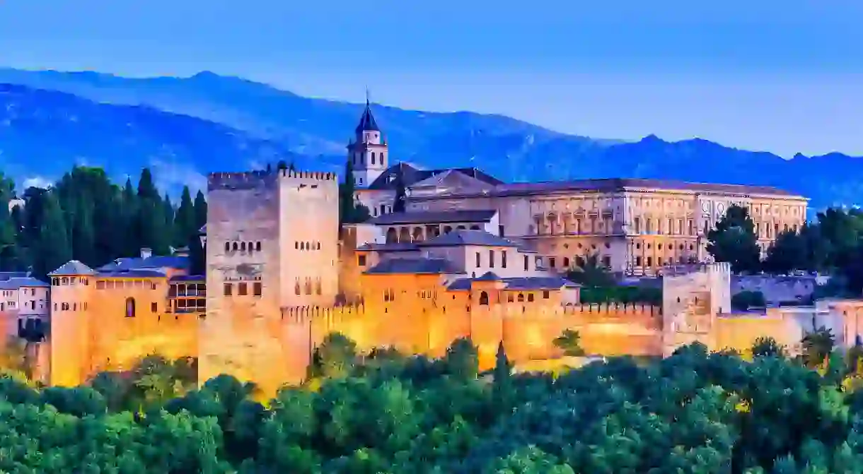 The Alhambra in Granada is one of the most impressive sights in all of Spain