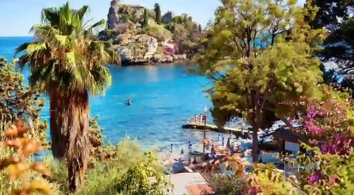 Isola Bella is a must-visit spot for beach bums in Sicily