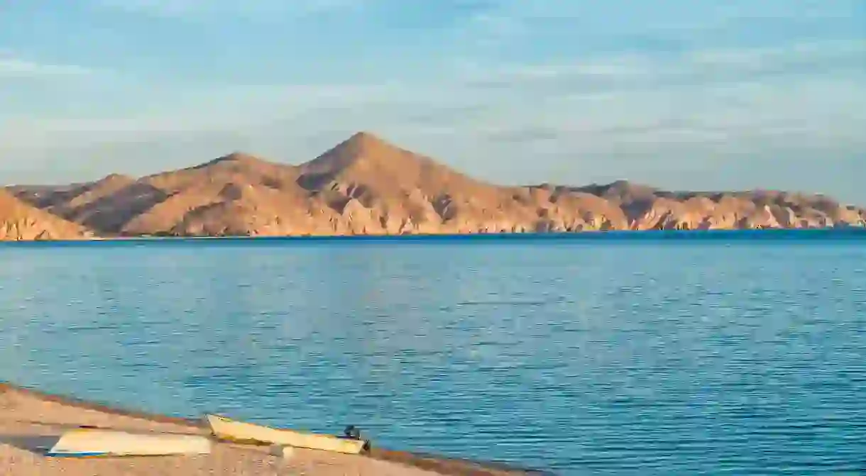 The coastline of Baja California around Ensenada is simply stunning at sunset