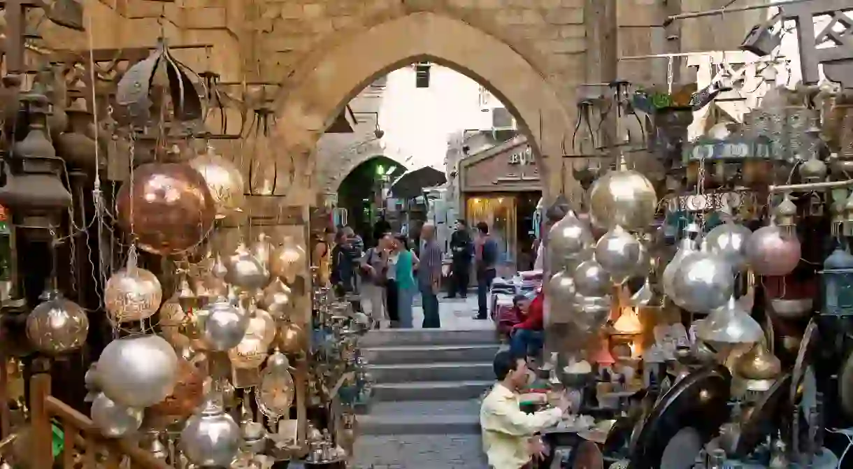 Experience the hustle and bustle of Egypts many markets and pick up a souvenir or two along the way