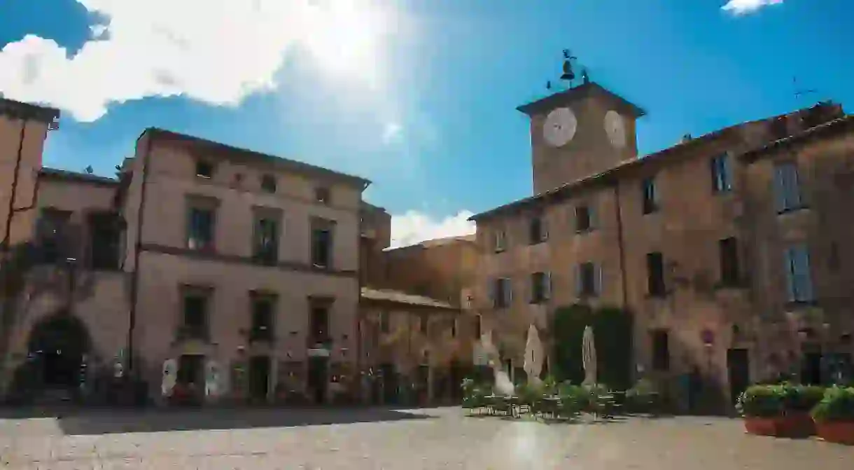 The Piazza del Duomo is home to Orvietos 14th-century cathedral