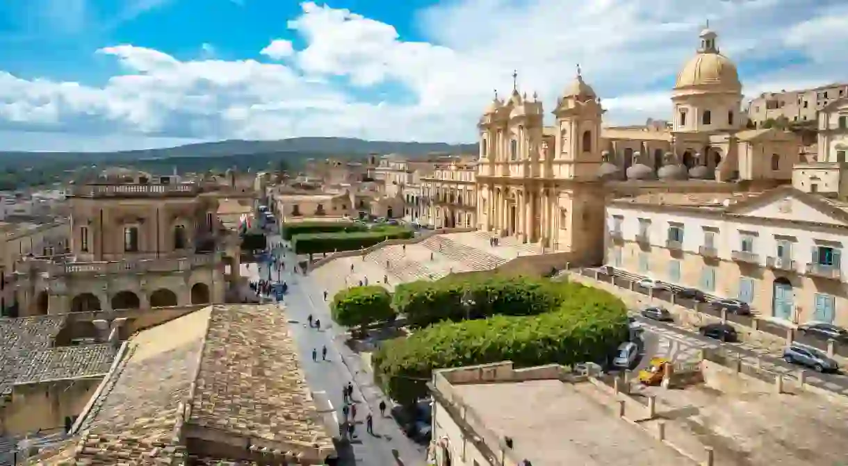 In the Old Town of Noto, Sicily, youll find plenty of historical architecture to admire