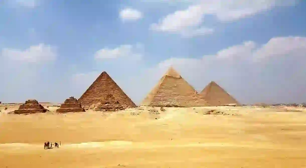 The Pyramids of Giza remain Egypts most-visited ancient site