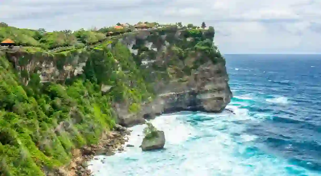 Head to Uluwatu to marvel at the clifftop Uluwatu Temple