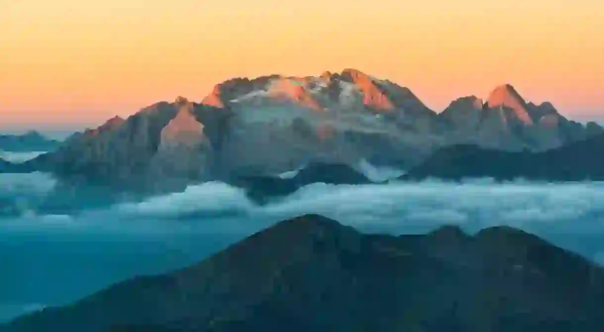 Rifugio Lagazuoi offers unforgettable views over the Dolomites