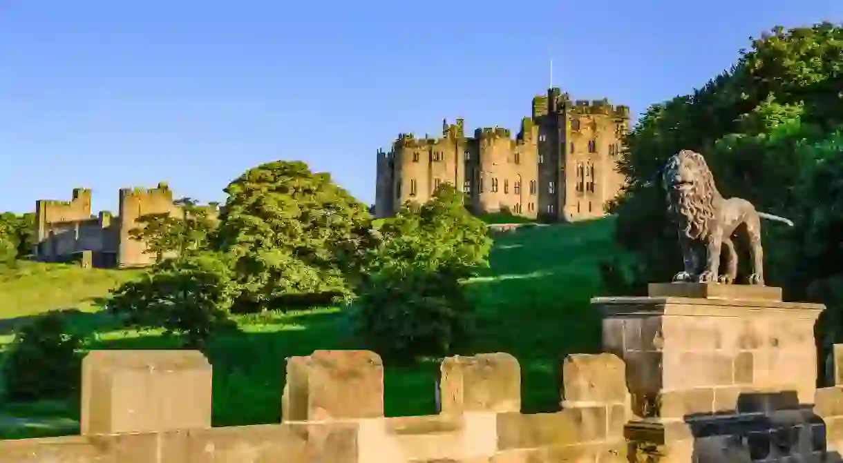 Alnwick Castle is one of the most magnificent places to visit in Northumberland