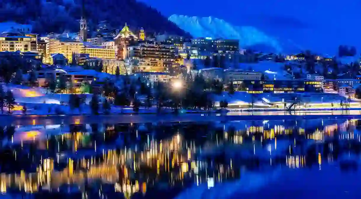 Get a flavour of Christmas markets in St.Moritz Switzerland