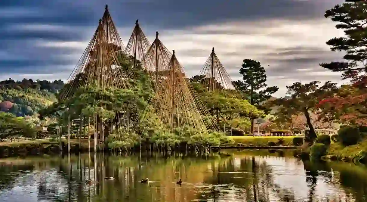 Stay close to Kanazawas Kenroku-en Garden, one of the most beautiful in all of Japan