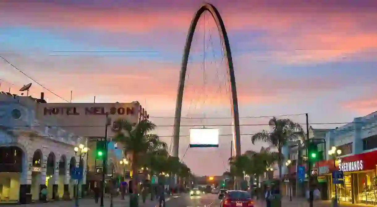 Avenida Revolución is the main drag in Tijuana, and home to some of the citys best drinking spots