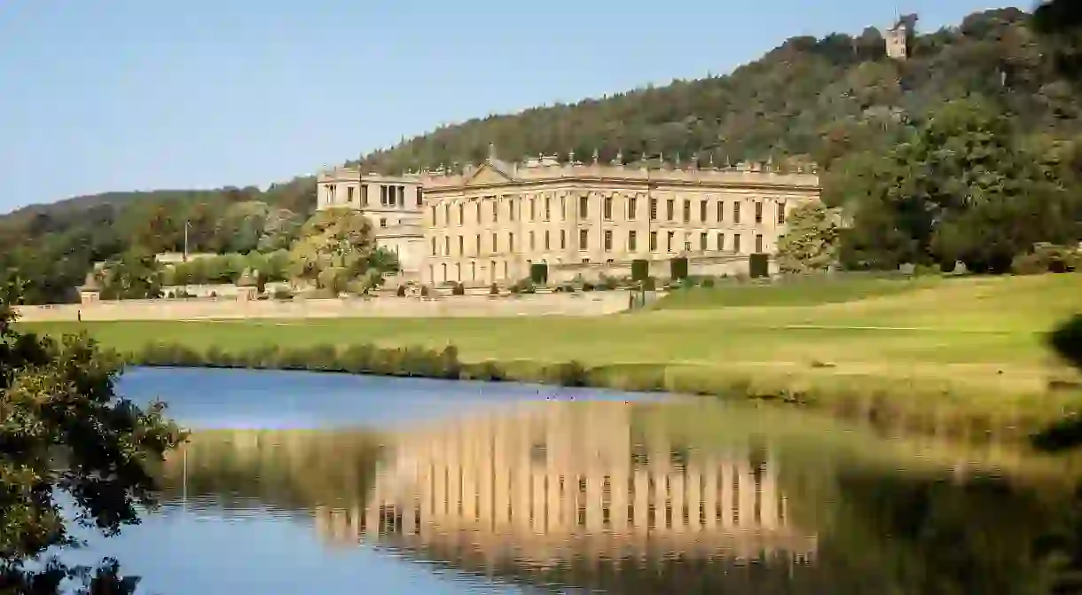 Pay a visit to the magnificent Chatsworth House and stroll across the grounds to soak up the quintessentially British countryside