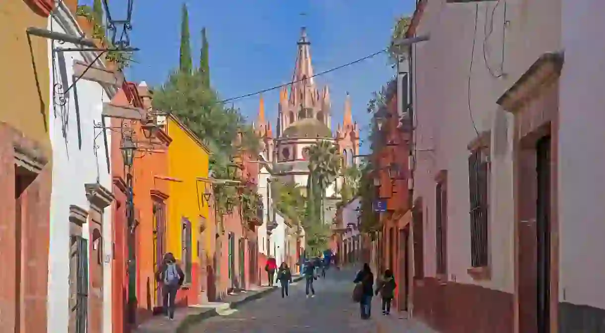 San Miguel de Allende is known throughout Mexico for its unique architectural heritage