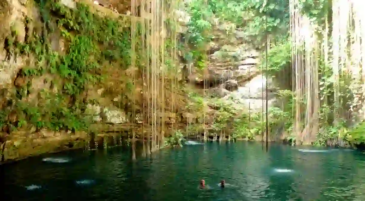 Cenote Sagrado Azul in Riviera Maya is perfect for an unforgettable swim