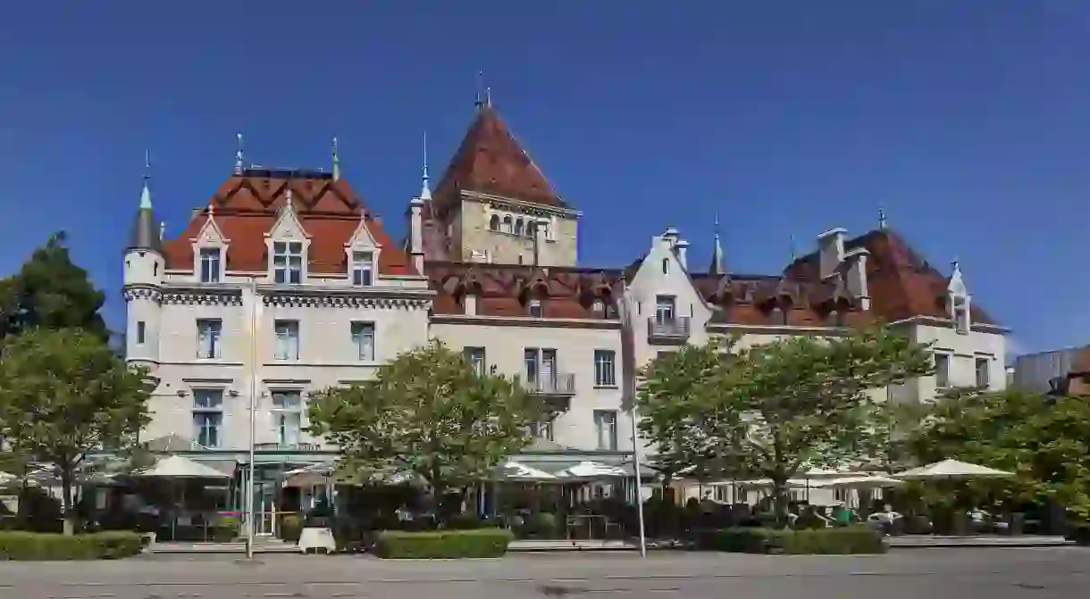 Château dOuchy combines historical architecture with modern comforts, making it one of the best hotels in Lausanne