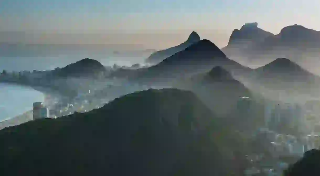 The top of Sugarloaf Mountain offers spectacular views of Rio de Janeiro