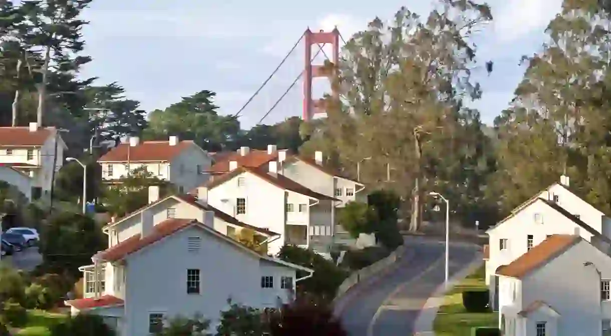 The Presidio of San Francisco is a major hub for outdoor enjoyment, with plenty of trails and good views