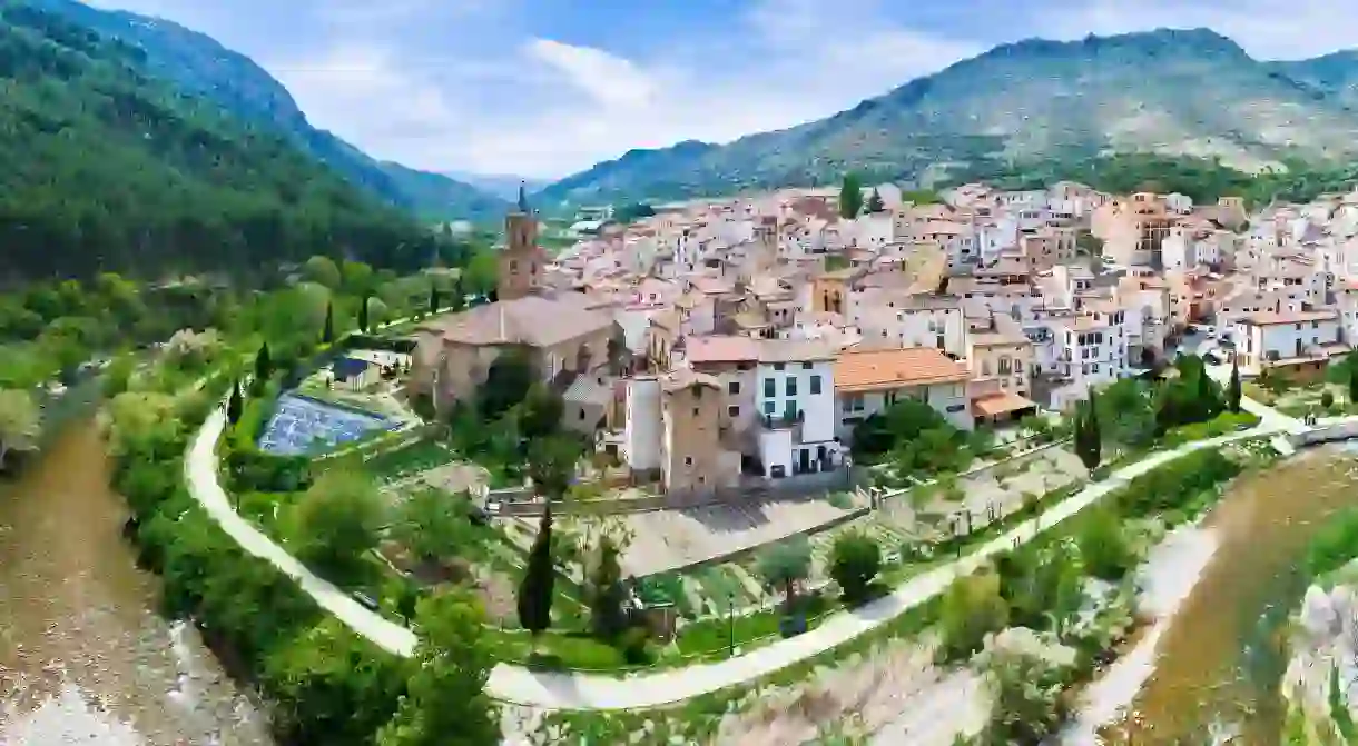 The historic stone buildings of La Riojas villages house some of the regions most luxurious hotels