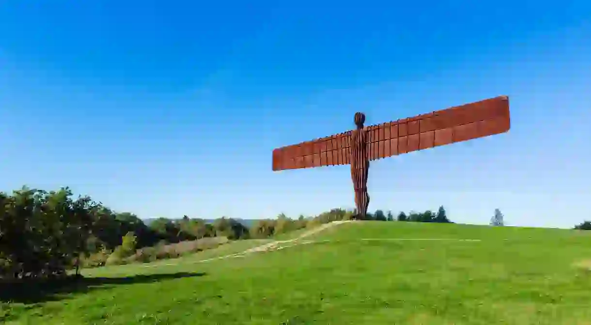 The Angel of the North is a sculpture by Antony Gormley in North East England