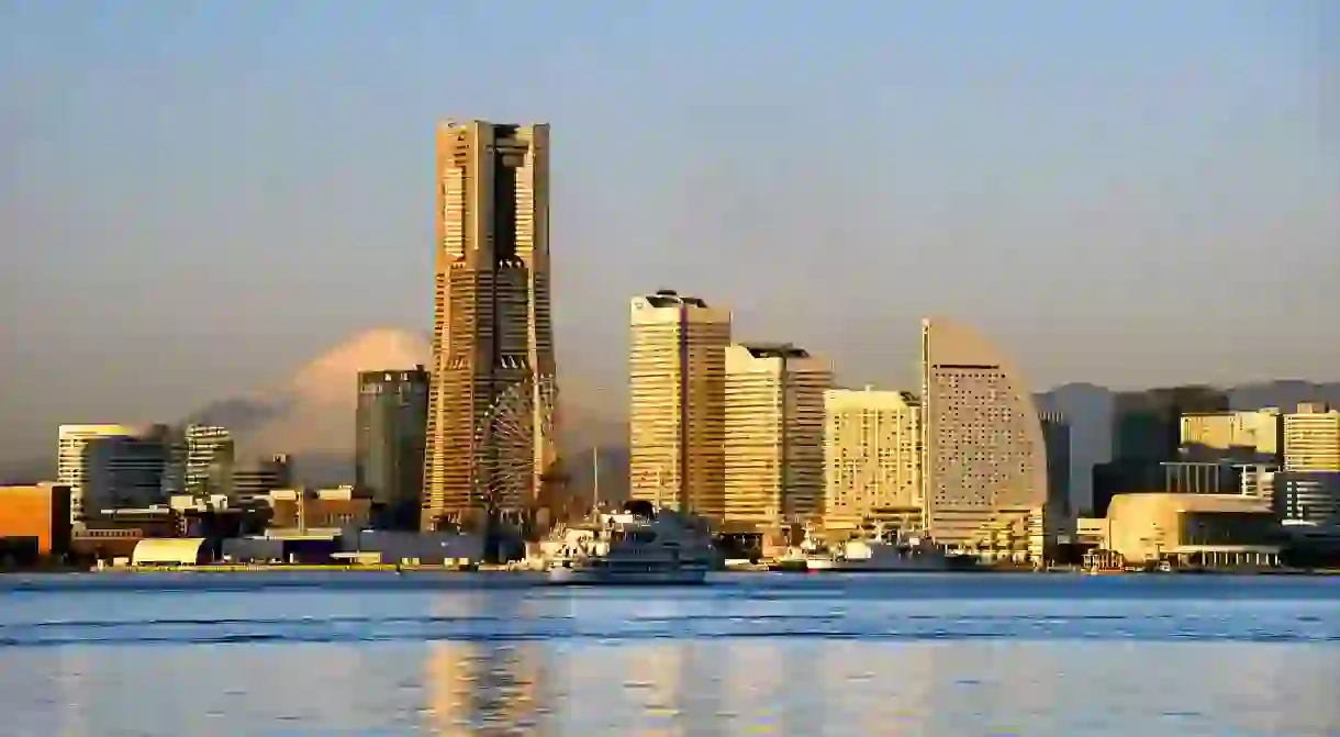 Yokohama Royal Park Hotel offers views of both the sea and neighbouring Mount Fuji