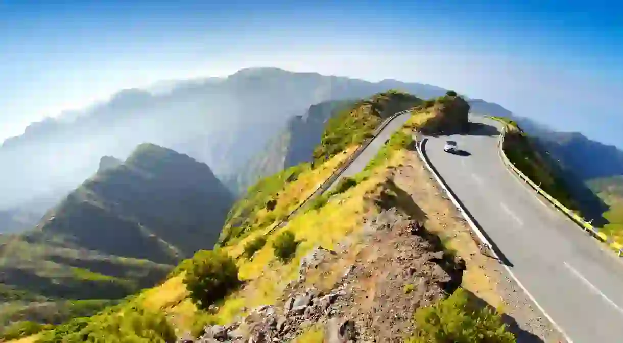 The twisting roads of Madeira make the island one of the top driving spots in the country