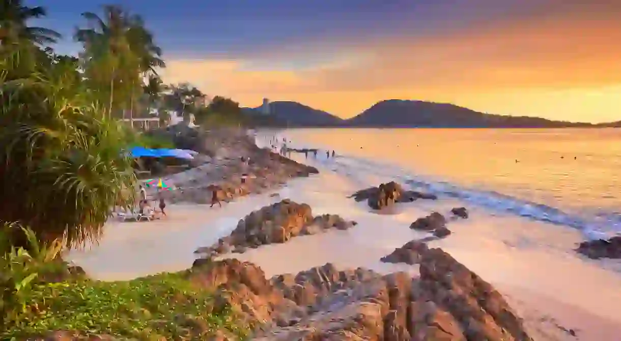 Sunset on Patong Beach is not to be missed