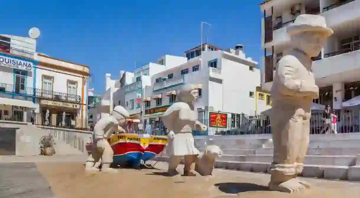 The sculptures by Praia dos Pescadores, Albufeira, are a great photo opportunity