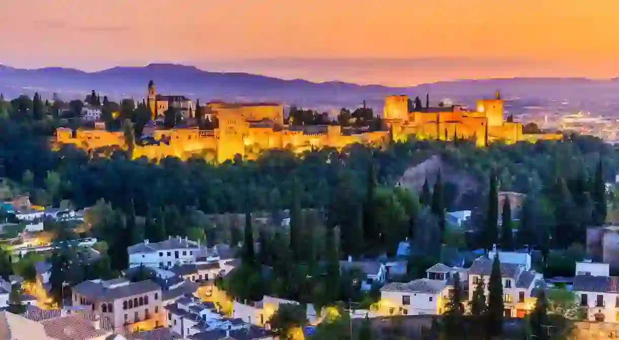 The Alhambra is one of Granadas most magnificent sights