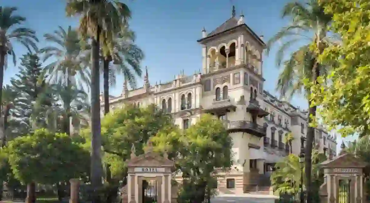 Even the hotels in Seville boast stunning architecture