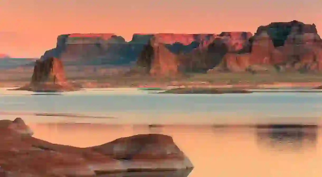 Extraordinary landscapes such as Padre Bay on Lake Powell make Utah the ideal spot for outdoor enthusiasts