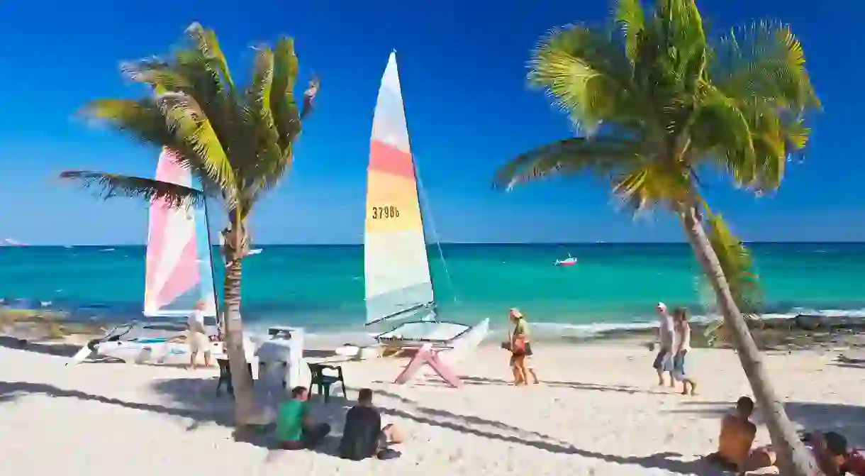 Playa del Carmen is home to a chilled, Caribbean Sea beach