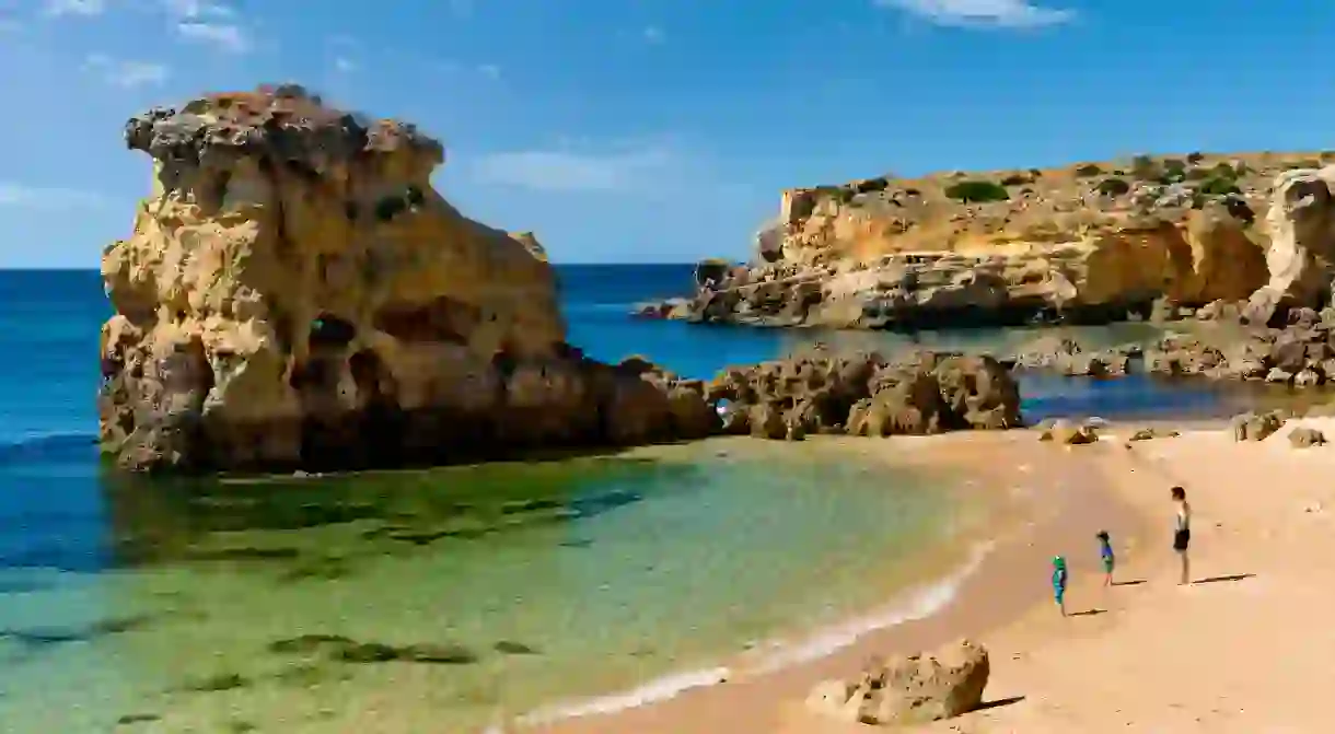 Praia dos Arrifes is an excellent destination for snorkelling