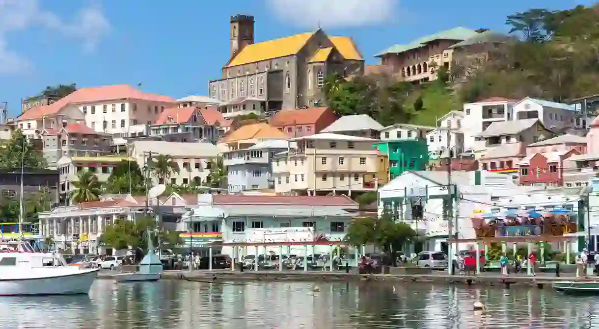 Visit Grenada for delicious rum cocktails served up shoreside, complete with beach bars and cabanas aplenty