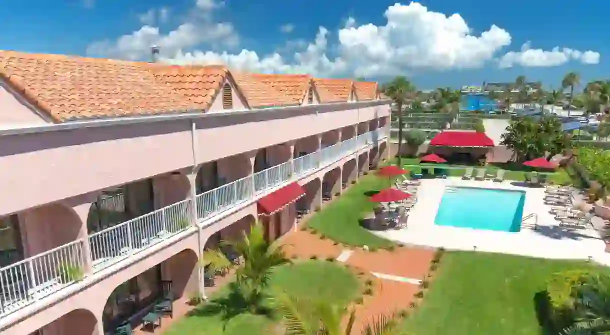 Chill poolside at the Inn at Cocoa Beach, Florida