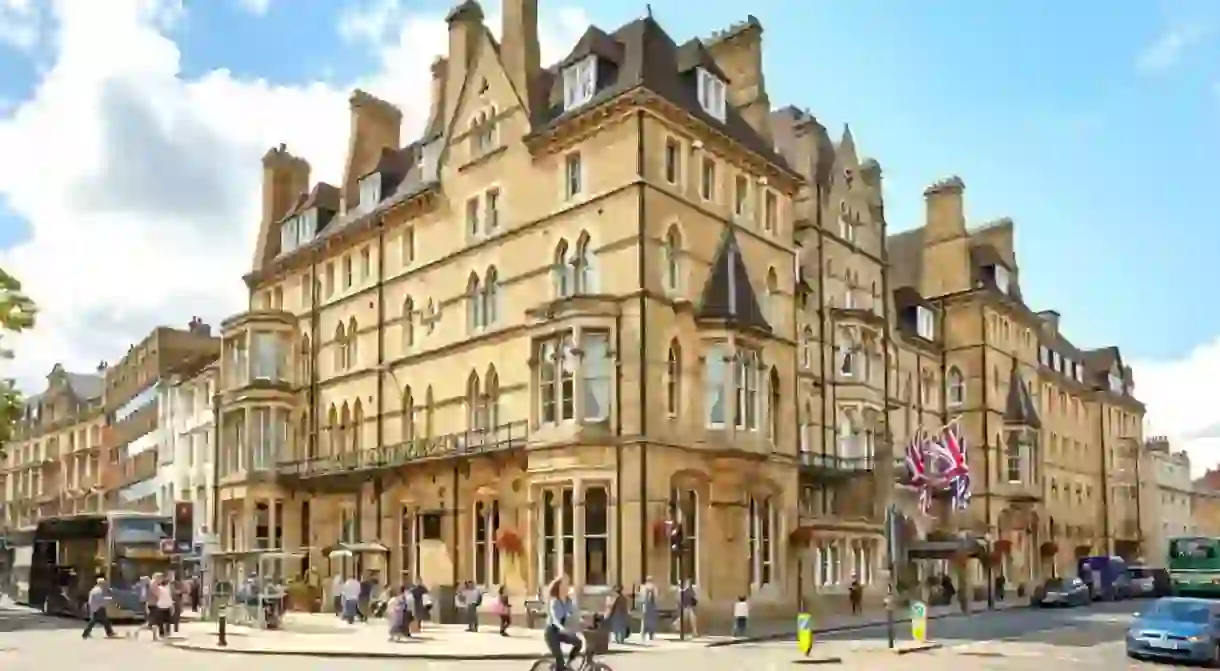 You cant miss the Randolph Hotel, with its imposing facade right in the centre of Oxford