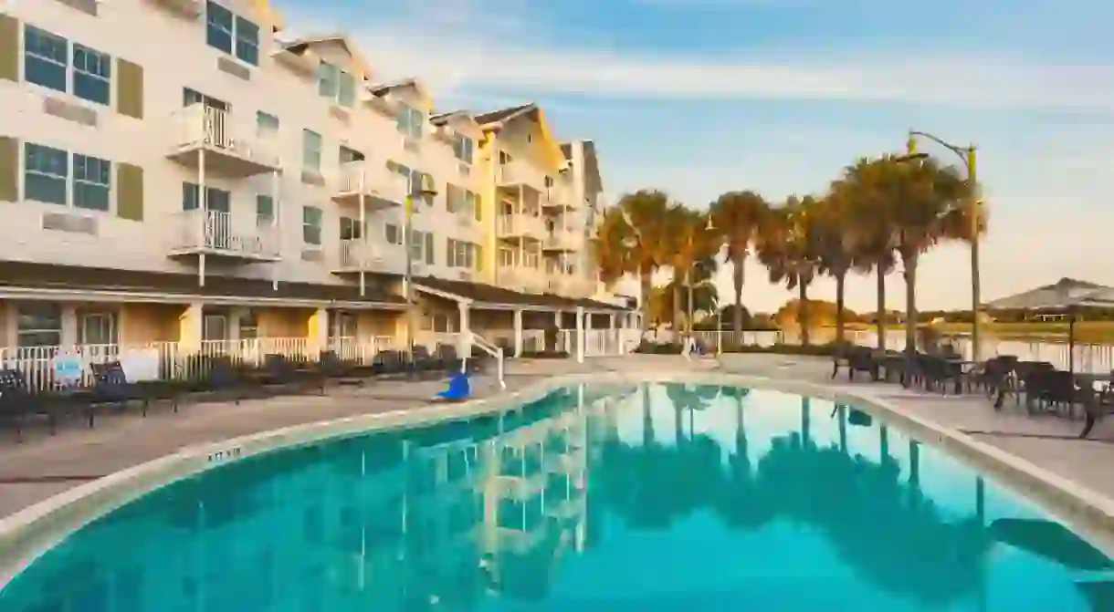 Take a dip in the pool after a busy day exploring Silver Springs State Park in Florida