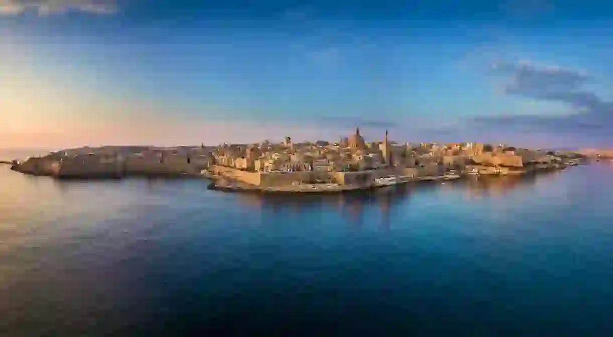 The fortified city of Valletta is small enough to get around in a weekend