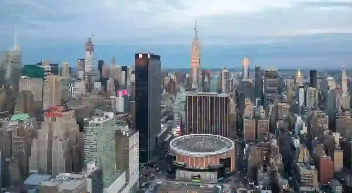 Madison Square Garden is a world-famous entertainment hub right in Manhattan