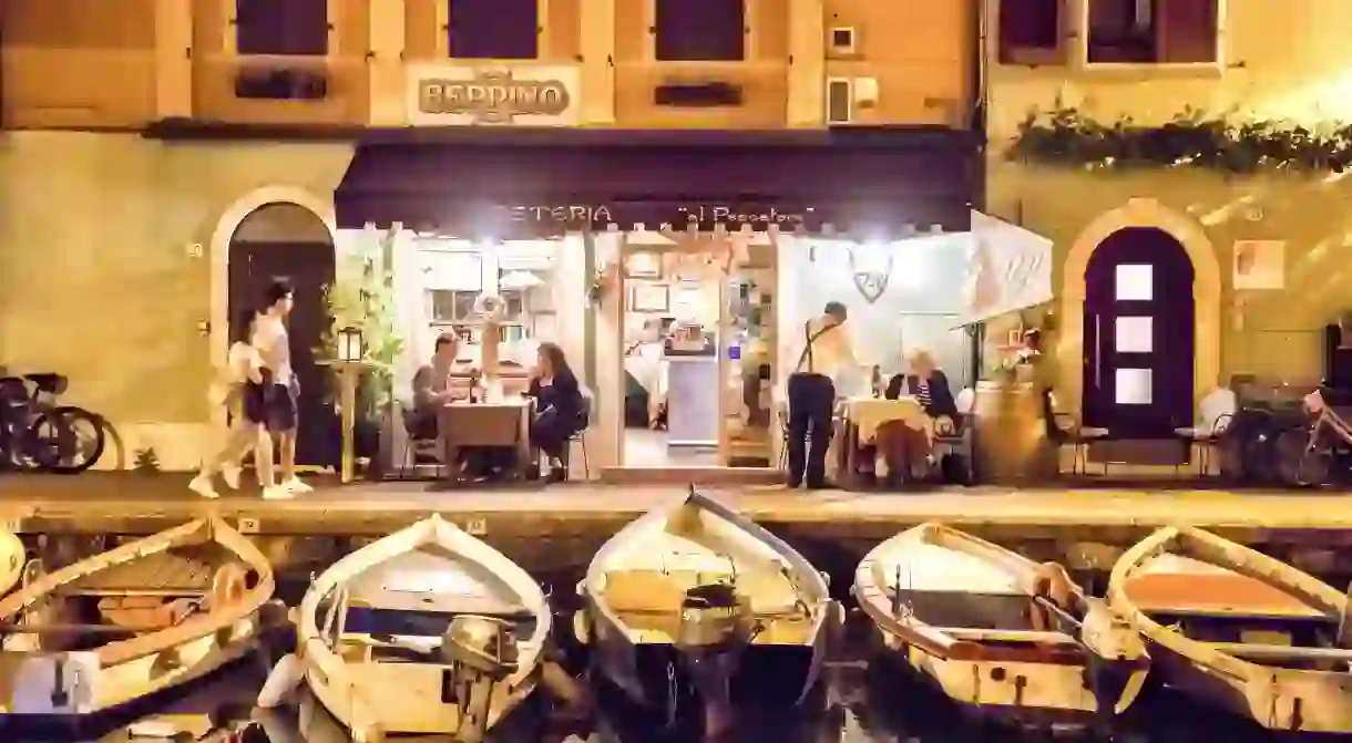 Osteria al Pescatore offers some of the best fish dishes in Brenzone