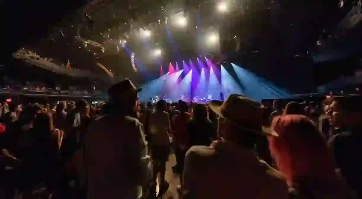 2ER7KEK 2ER7KEK crowd watches Son Little perform in concert at ACL Live on May 12, 2018 in Austin, Texas. (Photo by Maggie Boyd/Sipa USA)