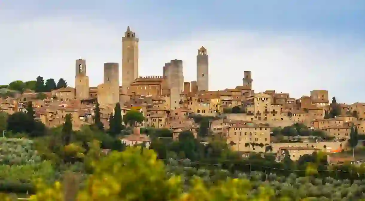 San Gimignanos skyline is famous for its many towers