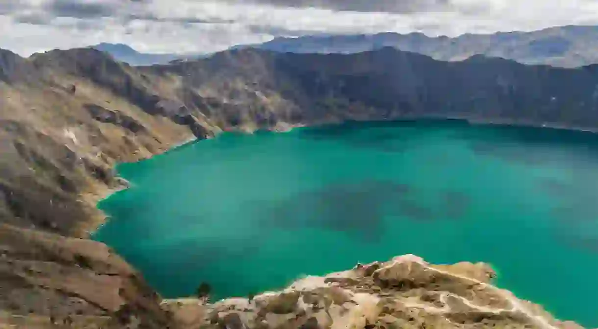 As the home of active volcanoes, crater lakes and mountains peaks galore, Ecuador is well worth the visit