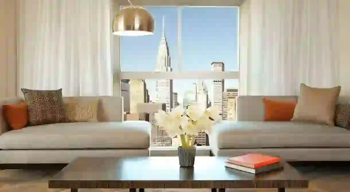 Soak up incredible views of the Chrysler Building from your room at some of these nearby hotels