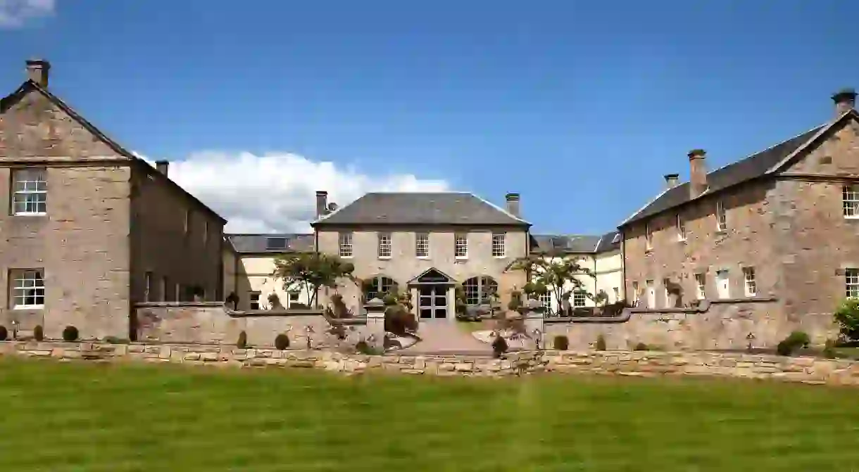 Airth Castle Hotel and Spa is an elegant retreat near the Falkirk Wheel