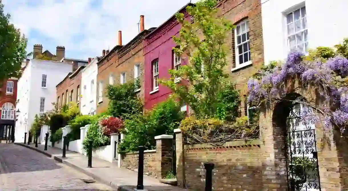 Discover Hampsteads pretty, colourful streets on your next trip to London